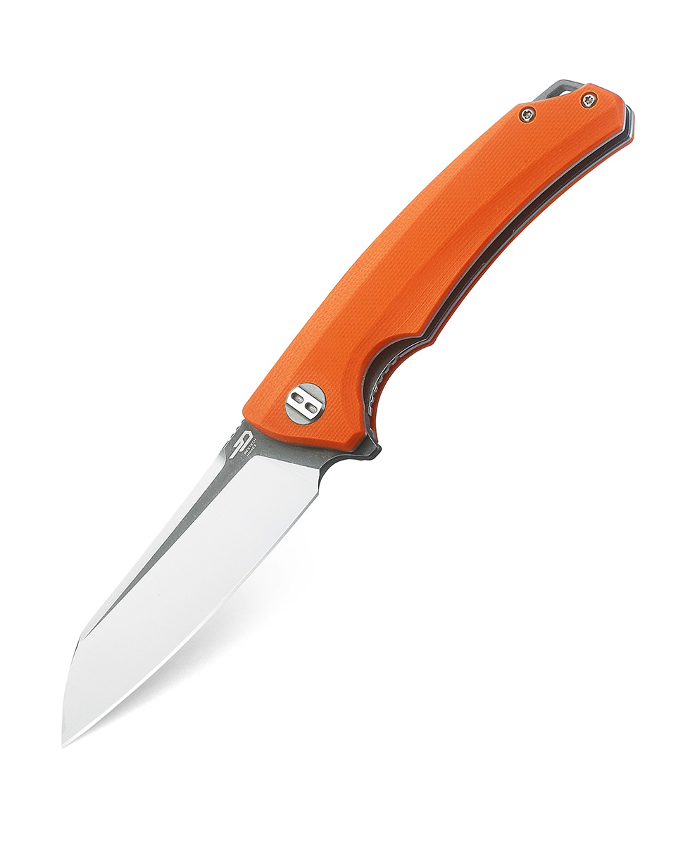 Bestech Knife Texel Orange G Grey Titanized Satin D Bg D