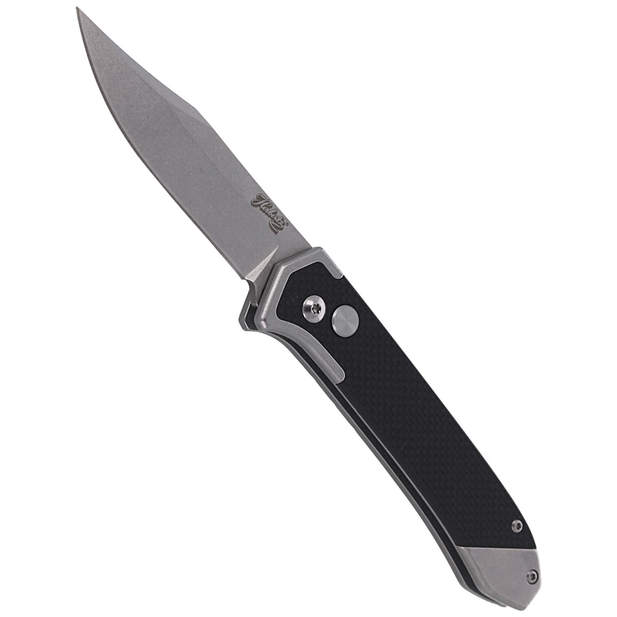 Herbertz Selektion Automatic Knife Black G10 Stonewashed 53040