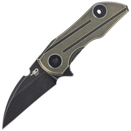 Bestech 2500 Delta Bronze Titanium, Black Stonewashed CPM S35VN by Poltergeist Works Knife (BT2006D)