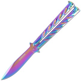 Böker Magnum Balisong Rainbow knife (06EX401)