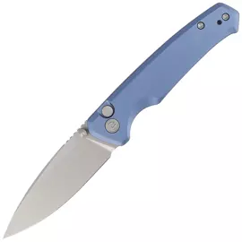 Civivi Altus Blue Aluminum, Stonewashed Nitro-V knife (C20076-6)