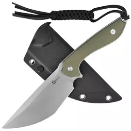 Civivi Concept 22 OD Green G10, Silver Bead Blasted D2 by Tuffknives (Geoff Blauvelt) knife (C21047-2)