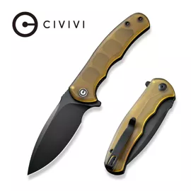 Civivi Knife Mini Praxis Bead Blasted Ultem, Black D2 (C18026C-5)