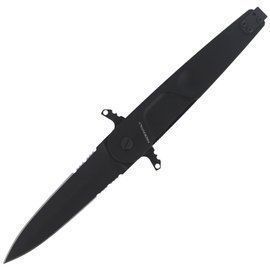 Extrema Ratio BD2 Contractor Black Aluminum Knife, Black MIL-C N690 (04.1000.0229/BLK)