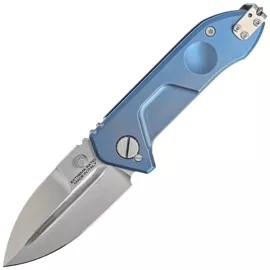 Extrema Ratio Frame Rock Blue Titanium, Satin N690 knife (04.1000.0456/SAT/BLU)