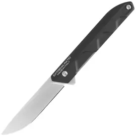 Extrema Ratio Knife Ferrum E Black Aluminium, Satin N690 (04.1000.0366/SAT/BLK)
