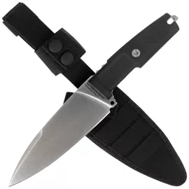 Extrema Ratio Shrapnel ONE Black Forprene, Satin N690 knife (04.1000.0500/SAT/BLK)