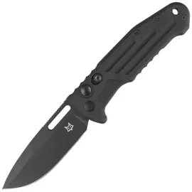 FOX Knife New Smarty Black Aluminium, PVD N690Co by Stefano De Lorenzi (FX-503SP B)