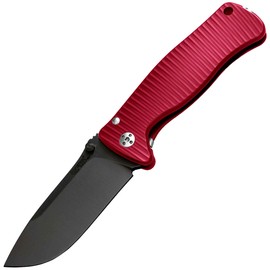 Folder LionSteel SR2-A Red Aluminium, Black (Mil Spec) Sleipner by Molletta (SR2A RB)