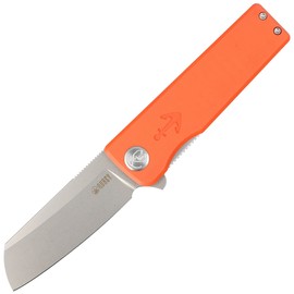 Kubey Knife Sailor Orange G10, Beadblasted AUS-10 by Sekira Sochi (KU317G)