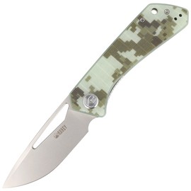 Kubey Knife Thalia Camo G10, Bead Blasted D2 (KU331I)