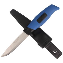 Lindbloms Swedish Stainless Steel Craftman's Knife Blue 105mm (5005)