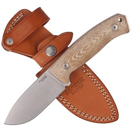 LionSteel Bushcraft Natural Canvas, Satin M390 by Moletta (M2M CVN)