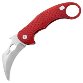 LionSteel L.E.One Karambit Red Aluminium, Stone Washed MagnaCut by Emerson Design (LE1 A RS)