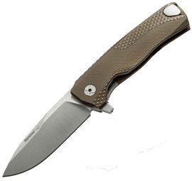 LionSteel ROK Bronze Titanium, Satin M390 by Molletta Knife (ROK B)