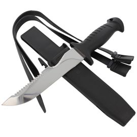 MAC Coltellerie 180mm diving knife (SQUALO 18 BLACK)