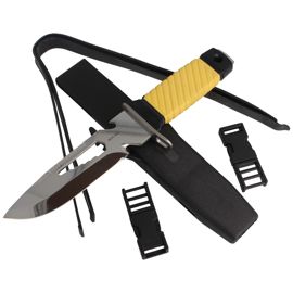 MAC Coltellerie diving knife 150mm (MC SQUALO 15 M GG YELLOW)