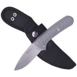 Maserin SAX., Gray G10, Satin 440C knife (975/LG/10G)