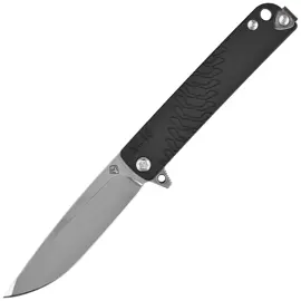 Medford Knife M-48 Black PVD Aluminium / Titanium, Tumbled S35VN by Greg Medford