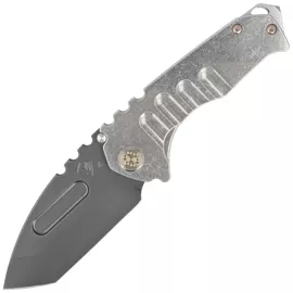 Medford Praetorian Genesis T Tanto, Tumbled Handle, Bronze HW/Clip, NP3 Breaker, DLC S45VN by Greg Medford (MK0294PT-01TM-T1C1-BN)