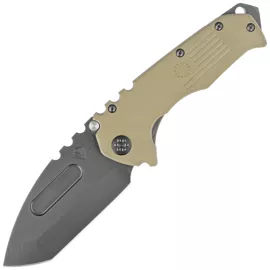 Medford Praetorian Scout M/P Tanto, OD Green G10 Handle, PVD HW/Clip, PVD Breaker, DLC D2 by Greg Medford (MKM30DPT-1010-TPCP-BP)