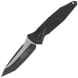 Microtech Socom Elite Auto T/E Automatic Knife Black Aluminium/3M, Tactical M390 by Tony Marfione (161A-1T)