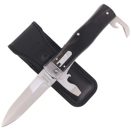 Mikov Predator Buffalo Horn, Mirror switchblade (241-NR-3/KP)