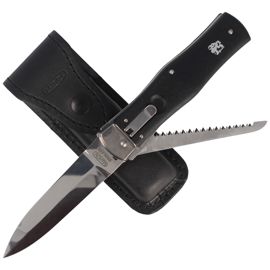 Mikov Predator Classic ABS Automatic Knife  (241-NH-2/KP BLACK)