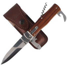 Mikov Predator Classic Palisander Wood Automatic Knife (241-ND-4/KP)