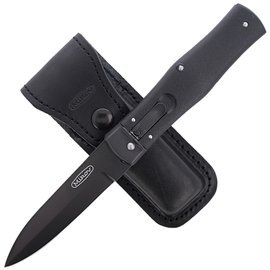 Mikov Predator Knife Blackout Black ABS, Black DLC N690 (241-BH-1/BKP)