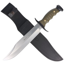 Muela 7222 Green ABS Knife, Satin 420H