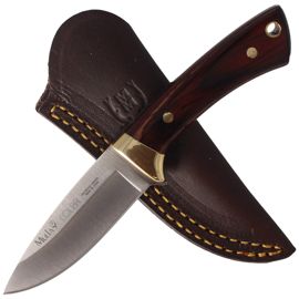 Muela Colibri COL-7M PakkaWood Knife, Satin X50CrMoV15