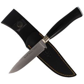 Muela Hidden Tang Black Micarta 110mm knife (NICKER-11M)