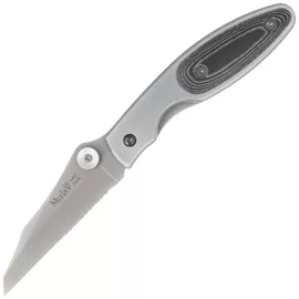 Muela KSC-7M Gray Aluminium/Black Micarta, Satin 440C