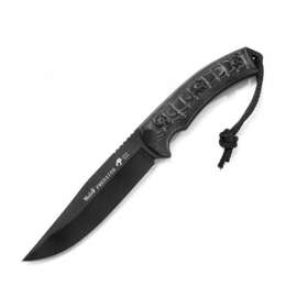 Muela Predator-14N Knife Black Micarta, Black X50CrMoV15