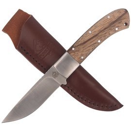 Puma Solingen Hunting Knife Zebra Wood, Satin (312609)