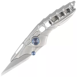 RikeKnife Alien 1 Gray Titanium, Satin M390 (RK-ALIEN1-P)