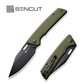 Sencut GlideStrike OD Green G10, Black 9Cr18MoV (S23018-3)