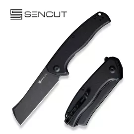 Sencut Knife Traxler Black G10, Black Stonewashed 9Cr18MoV (S20057C-1)