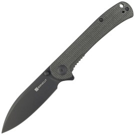 Sencut Scepter Dark Green Micarta, Black Stonewashed 9Cr18MoV (SA03G)