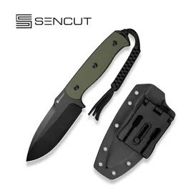 Sencut Toxodon Knife OD Green G10, Black 9Cr18MoV (S24036-2)