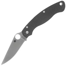 Spyderco Military 2 Sprint Run Carbon Fiber, Satin CPM S90V by Sal, Eric Glesser Knife (C36CFP2)