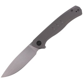 WE Knife Seer LE No 003/420 Gray Titanium, Hand Rubbed Silver CPM 20CV (WE20015-3)