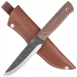 Za-Pas Knife Biwi 12 Brown Micarta, Two Tone 4H13 (BW12-M-BR)