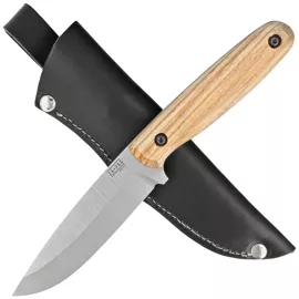 Za-Pas Knives Wave Ash Wood, Satin 80CrV2 (WV-J-NCV)