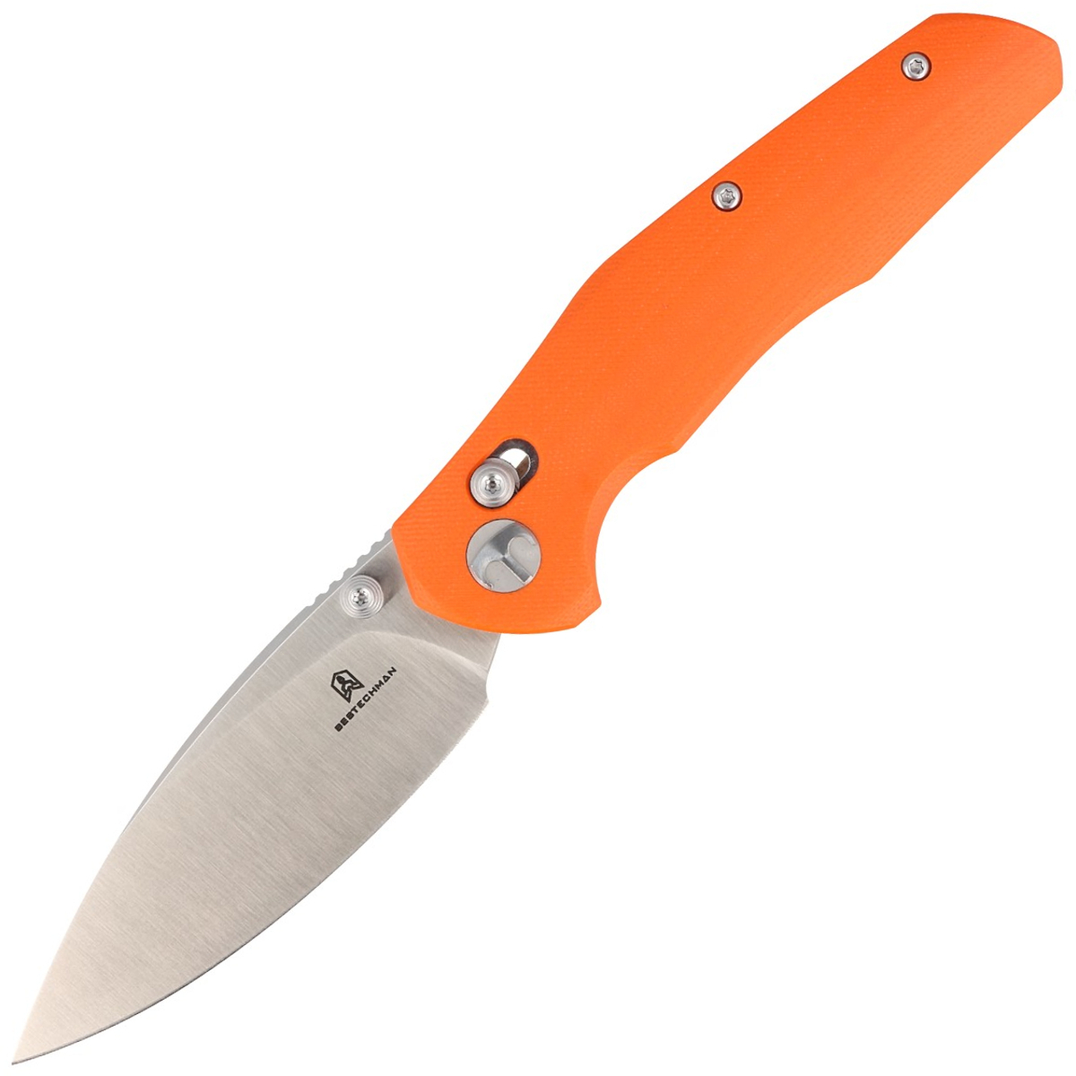 Bestechman Ronan Orange G10, Satin 14C28N (BMK02C) | KnivesMania ⚔️