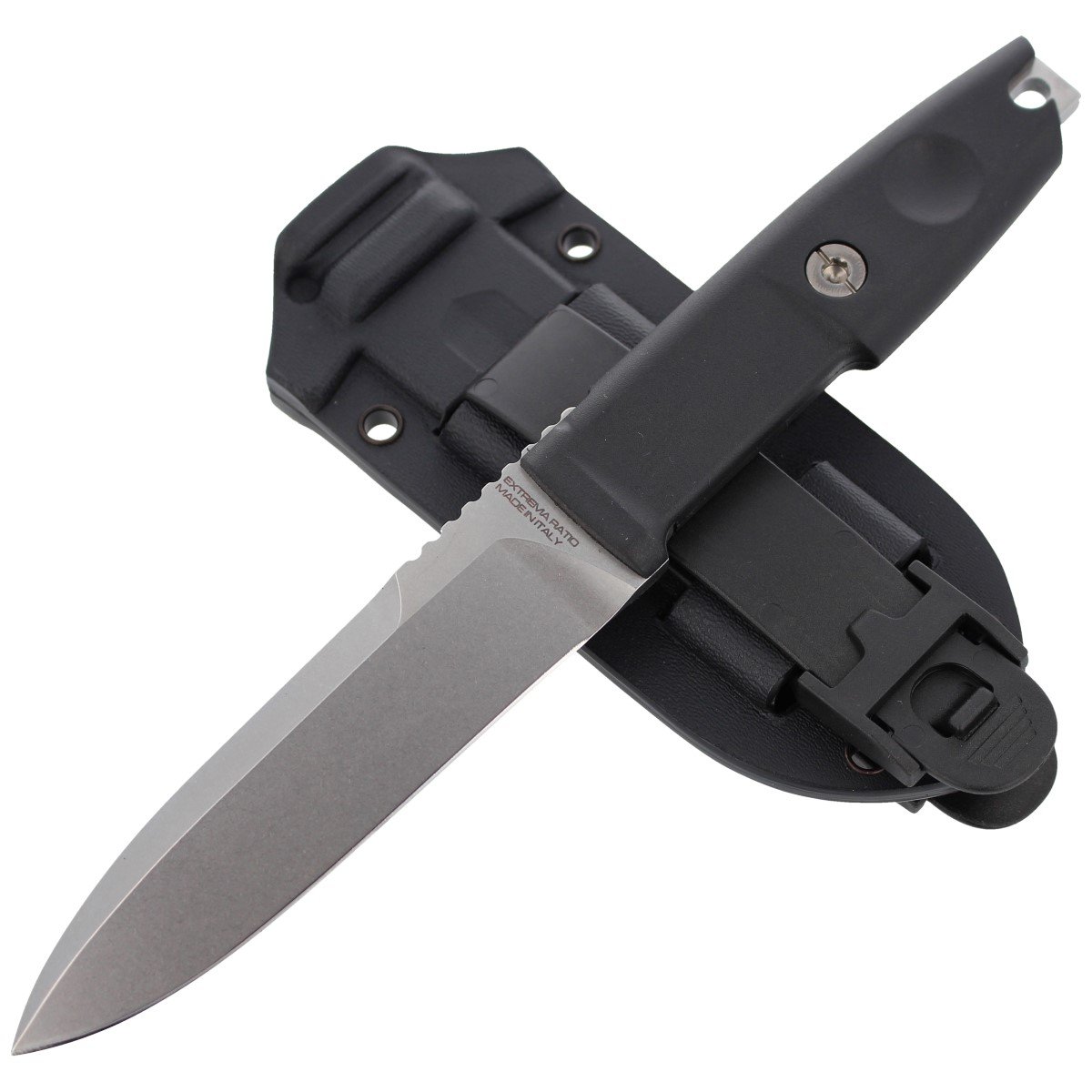 Extrema Ratio Scout 2 knife, Black Forprene, Black N690 (04.1000.0481/BLK)