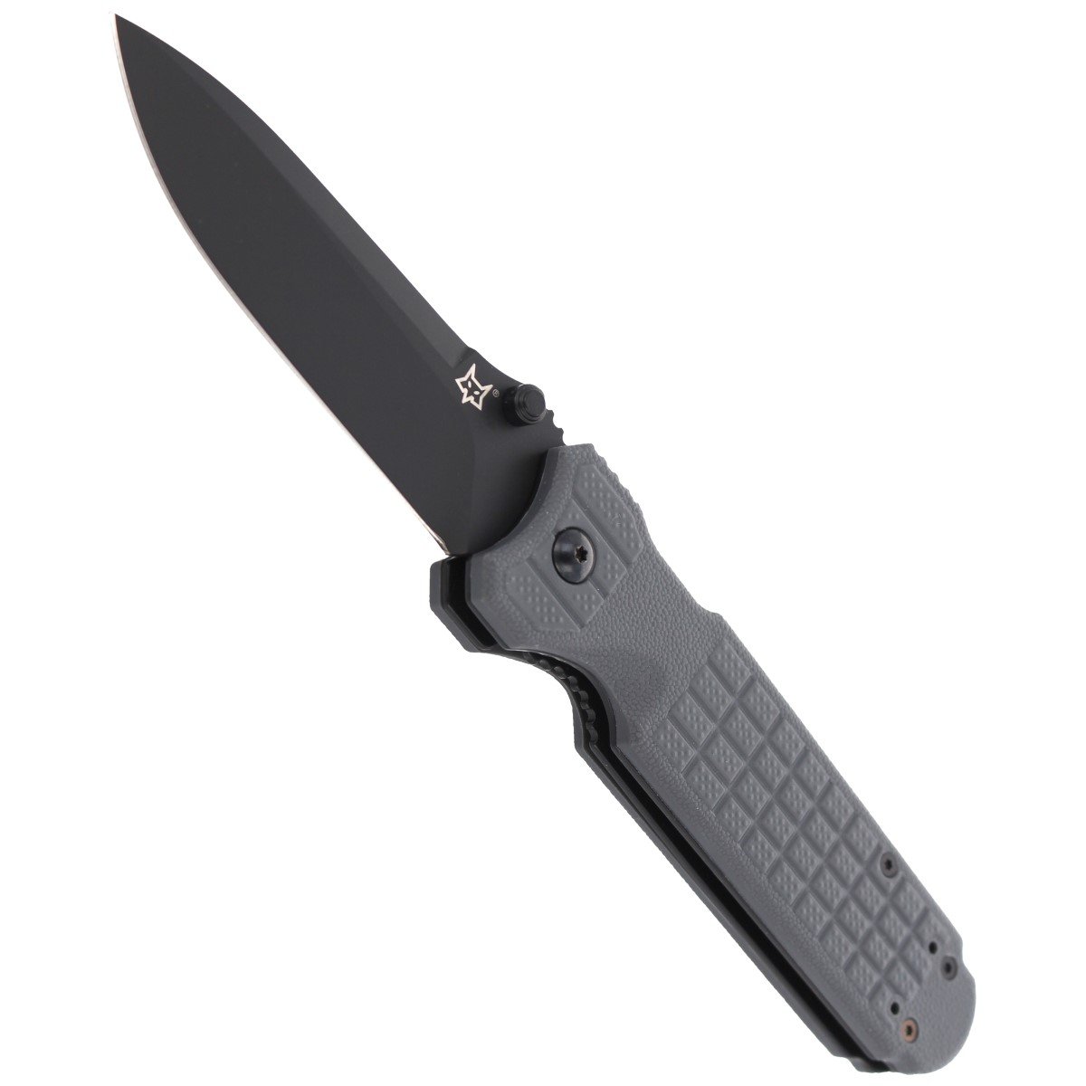 FOX Predator II Liner Lock Folding Knife, Wolf Gray (FX-446 GR 