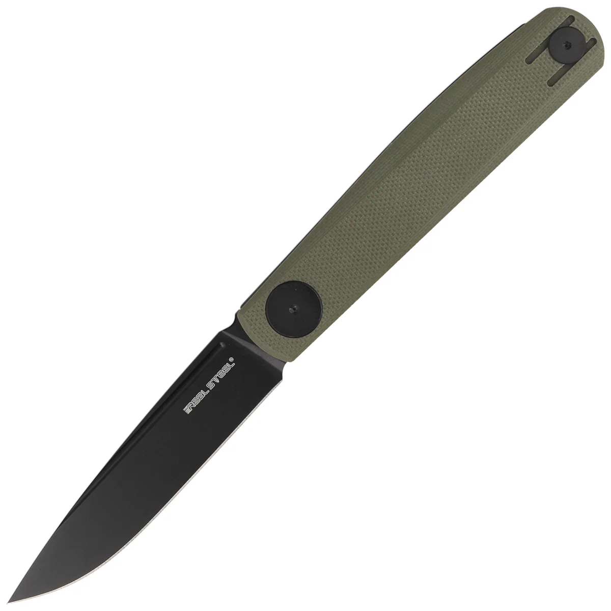 Real Steel Knives Gslip Compact Green G10, Black VG-10 by Ostap
