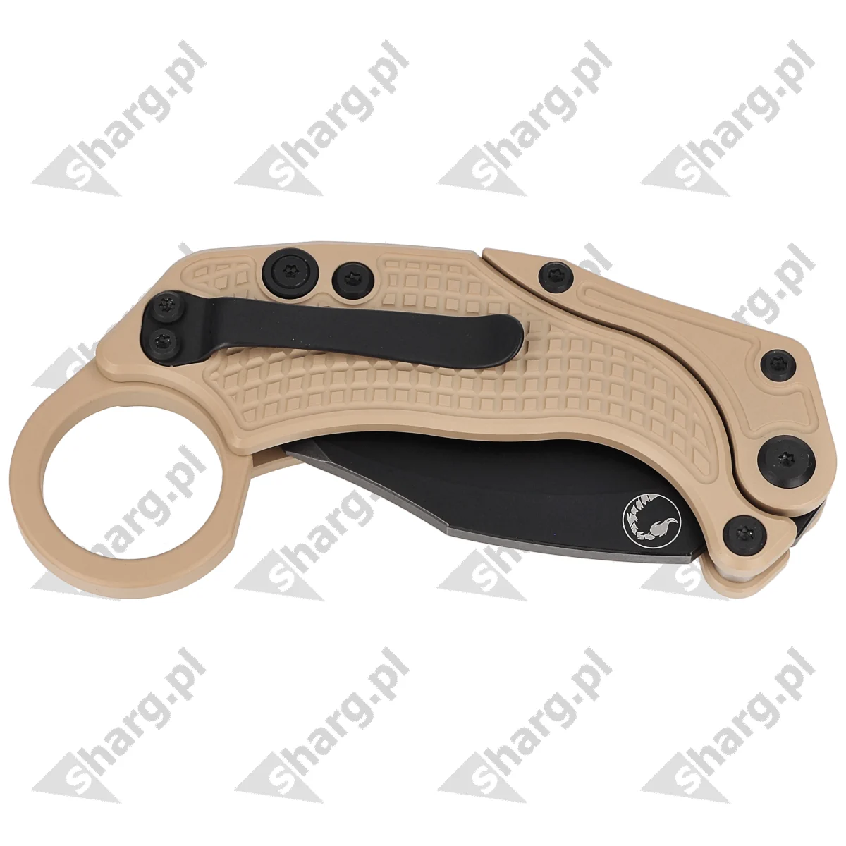 Reate EXO-K Gravity Karambit Knife Red Aluminum + Black